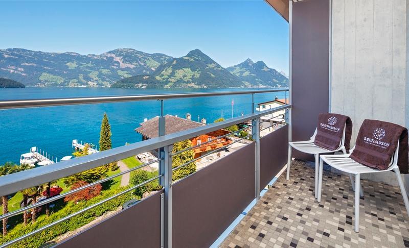 Seehotel Sternen Beckenried Exterior foto